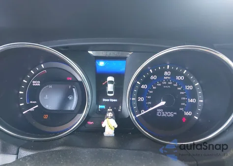 2013 Hyundai Sonata Hybrid Limited from USA, damaged, VIN KMHEC4A45DA076332